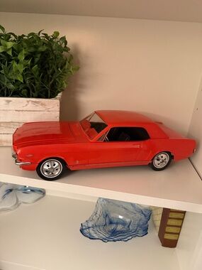 1966 Ford Mustang GT dealer promo toy car manufactured by AMF Wen-Mac